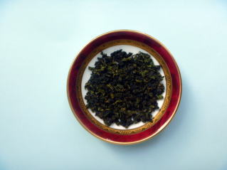 安溪鉄観音の茶葉の写真